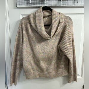 Rd style cotton candy turtle neck sweater